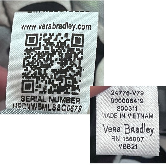 Retired Vera Bradley Mod Paisley Convertible Go Ahead Crossbody Bag Y2K Dopamine - Picture 14 of 14